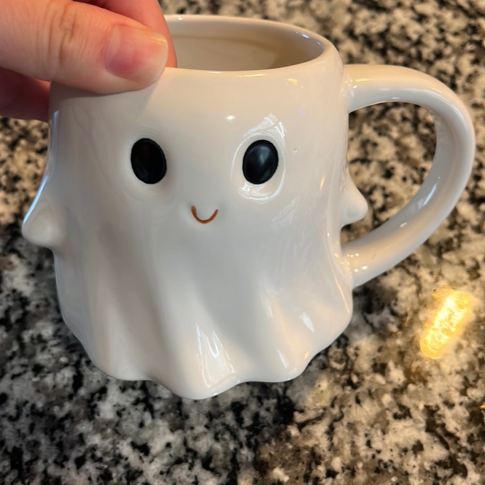 Target Ghost Halloween Stoneware Mug